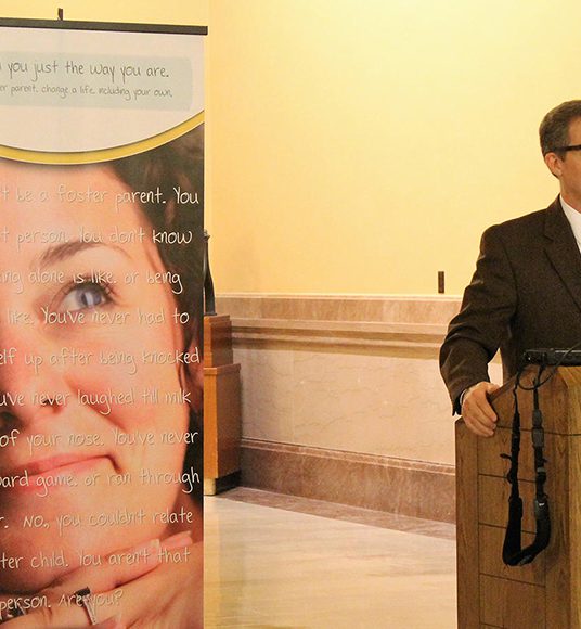 Brownback Signs Bill Creating Task Force To Study Kansas Foster Care System
